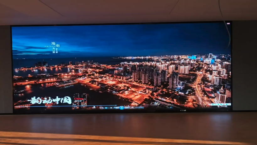 合肥施铂阁酒店 P1.25 造型 LED 显示屏控制系统项目