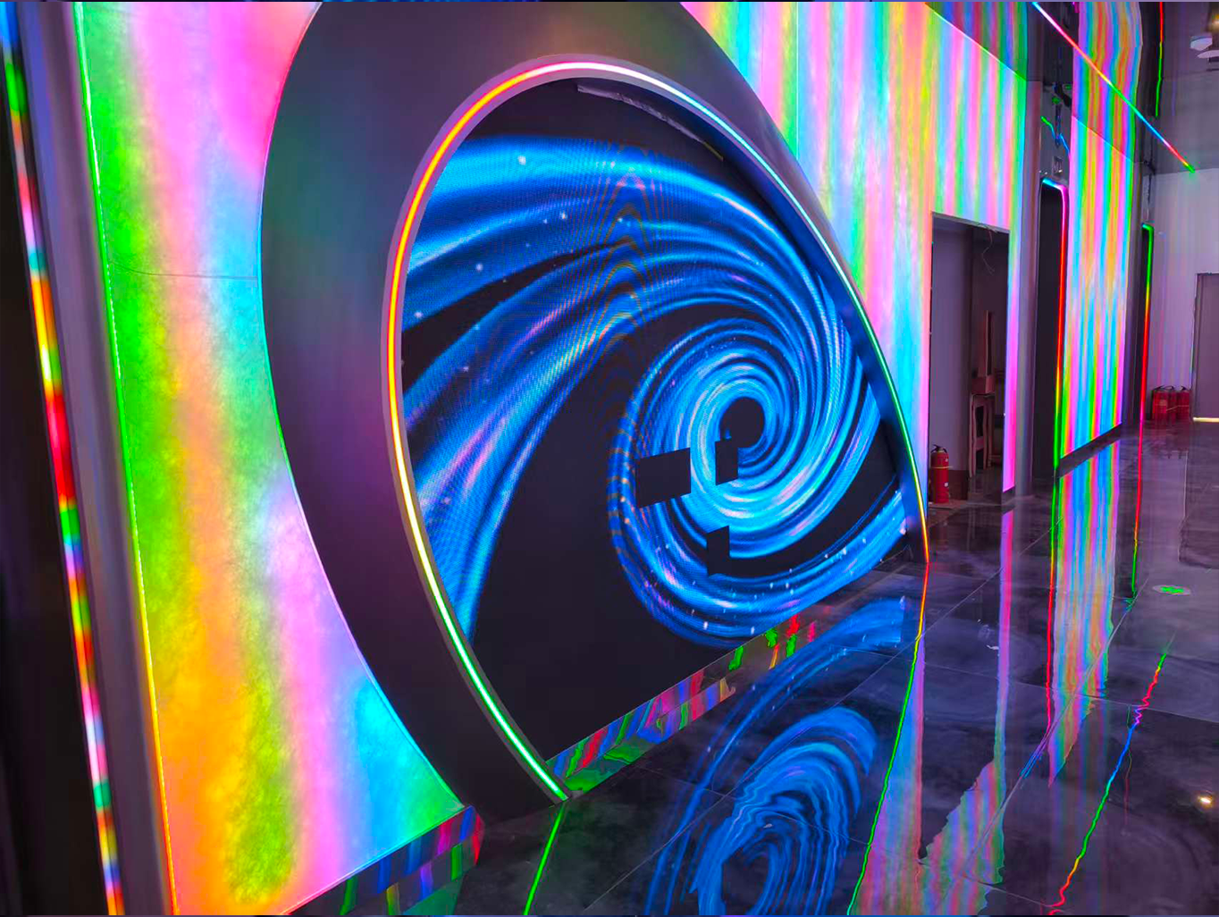 昆明美声 KTV 多规格 LED 显示屏控制系统项目